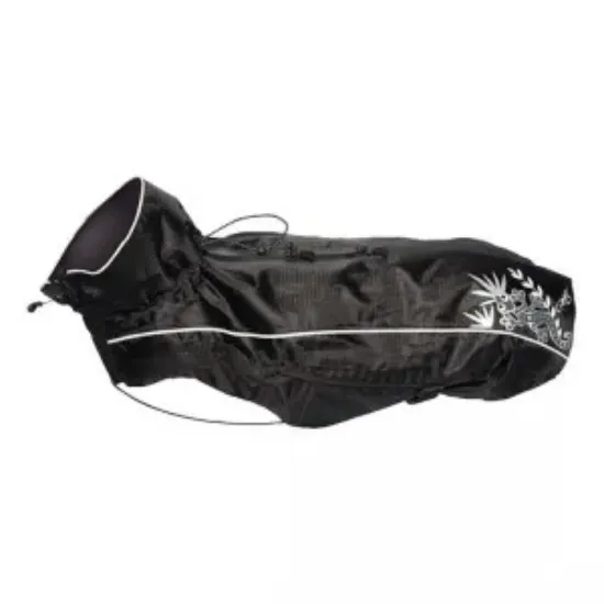 Снимка на Rogz snowskin Black bone M - Водоустойчива дрешка за кучета 28см/ 38см – 43см/ 26см черна