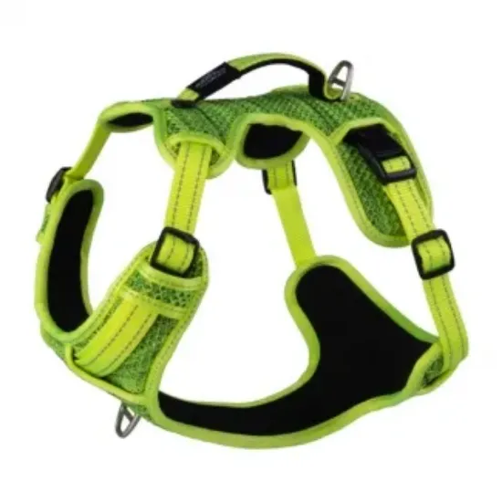Снимка на Rogz - Explore Harness Medium - Комфортен спортен нагръдник за кучета 43 - 59 см. / 20 мм. / жълт