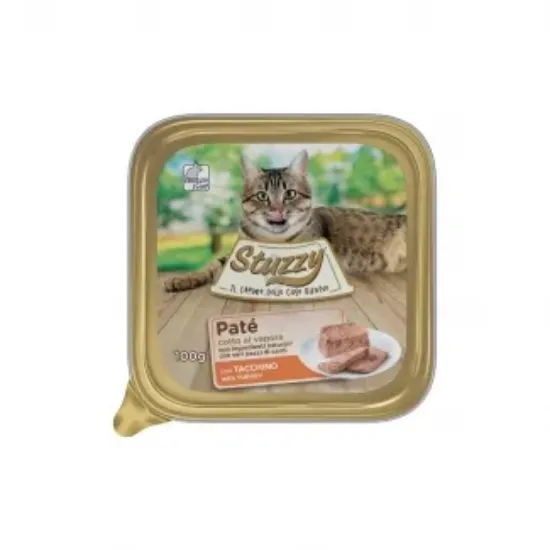 Снимка на Mister Stuzzy Cat With Turkey - Пастет за израснали котки с пуйка, 7 броя х 100 гр.