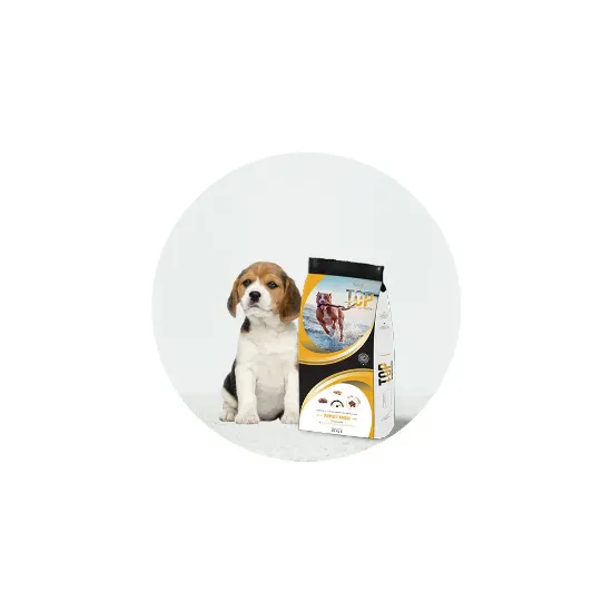 Снимка на Top Dog - Puppy & Junior - Суха храна за подрастващи кученца с говеждо и агнешко месо 20 кг.