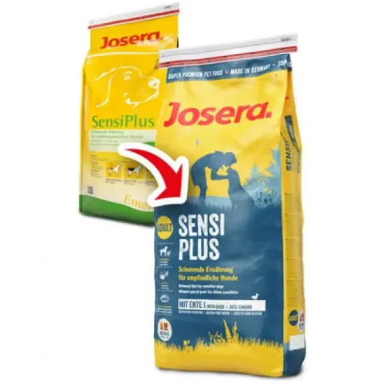 Снимка на Josera Sensi Plus - Пълноценна храна за израснали с чувствителна храносмилателна система с патешко и ориз 900 гр.