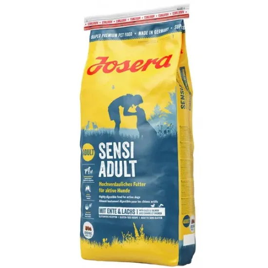 Снимка на Josera Sensi Adult - Пълноценна суха храна за израснали кучета с чувствителен стомах с патешко и сьомга 900 гр.