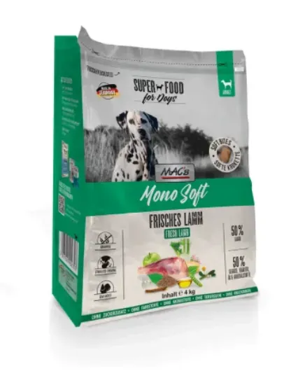 Снимка на MACs Dog Mono Soft FRESH АГНЕ 4 кг