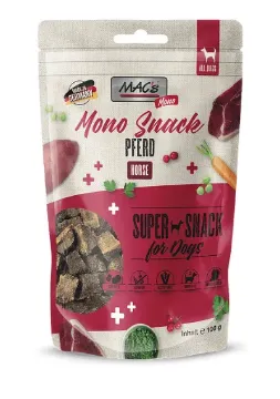 Показвай детайлите за Mac's Monoprotein VetCare Horse меко лакомство с конско, спирулина и червени боровинки Снимка на Mac's Monoprotein VetCare Horse меко лакомство с конско, спирулина и червени боровинки