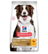 Снимка на Hill's Science Plan Healthy Mobility Medium Adult - Пълноценна суха храна за поддържане на ставите и подвижността при кучета от средни породи над 1 година с пилешко месо 14.кг. 1