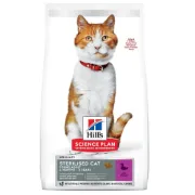 Снимка на Hill's Science Plan Sterilized Cat Young Adult –Пълноценна суха храна за кастрирани котки от 6 мес. – 6 год. с патешко месо 300 гр. 1