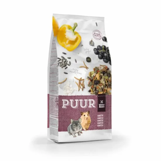 Снимка на Witte Molen Puur hamster -Премиум пълноценна храна за хамстери 400 гр.