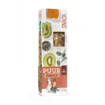 Показвай детайлите за Witte Molen Puur Sticks COCKATOO KIWI & EUCALYPTUS - Премиум лакомство за средни папагали , крекери с киви и евкалипт 140 гр. 1 - MyPetShop.bg Снимка на Witte Molen Puur Sticks COCKATOO KIWI & EUCALYPTUS - Премиум лакомство за средни папагали , крекери с киви и евкалипт 140 гр. 1