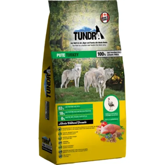 Снимка на Tundra Dog Adult Dry Turkey - Премиум пълноценна суха храна за израснали кучета, без зърно, с пуешко месо 750 гр.