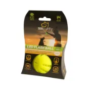 Снимка на Duvo Plus Led Flash Ball - Силиконова светеща топка за кучета с USB зареждане 10 см. зелена 2