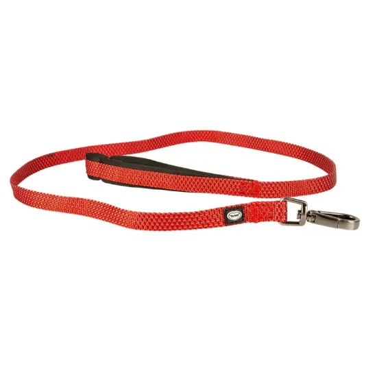Снимка на Duvo Plus East Leash Nylon - Повод за кучета 100 см./ 25 мм. червен