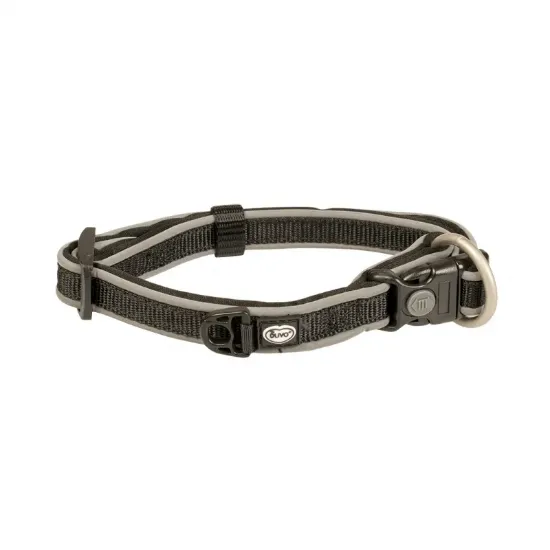 Снимка на Duvo Plus West Collar Nylon - Регулируем нашийник за кучета 30-45см./15мм. черен