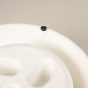 Снимка на Duvo Plus Feeding Bowl Melamine Glossy No Gobble - Купа за кучета за бавно хранене от меланин 1100 мл. бяла/черна 3