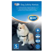 Снимка на Duvo Plus Dog Safety Belt Harness - Нагръдник, безопасен колан за автомобили , за кучета с обиколка от 85 см до 110 см. черен 2