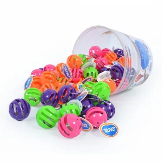 Снимка на Duvo Plus Rattle Balls - Котешка играчка - топка със звънче