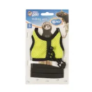 Снимка на Duvo Plus Animal Walking Vest М - Нагръдник с жилетка, за гризачи и дребни животни , жъло-зелен 2