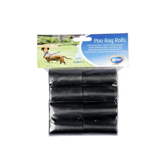 Снимка на Duvo Plus Dog Waste Bags - Хигиенни торбички за кучета 8 х 20 броя