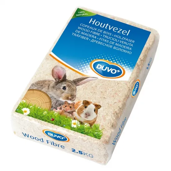 Снимка на Duvo Plus Wood Shavings - Обезпрашен талаш за гризачи 2.5 кг.