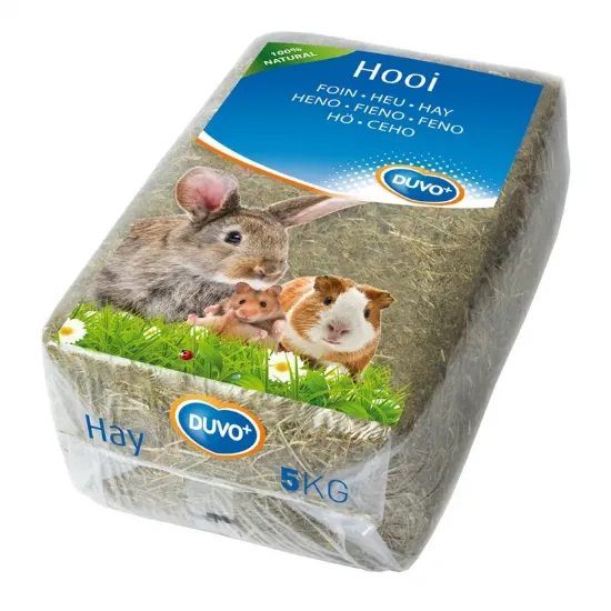 Снимка на Duvo Plus Hay - Естествено сено за зайци и гризачи 5 кг.