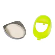 Снимка на Duvo Plus Sand Bath - Вана за пясък за къпане на чинчила и други малки гризачи - зелена 28 x 18.5 x 18 см. 2