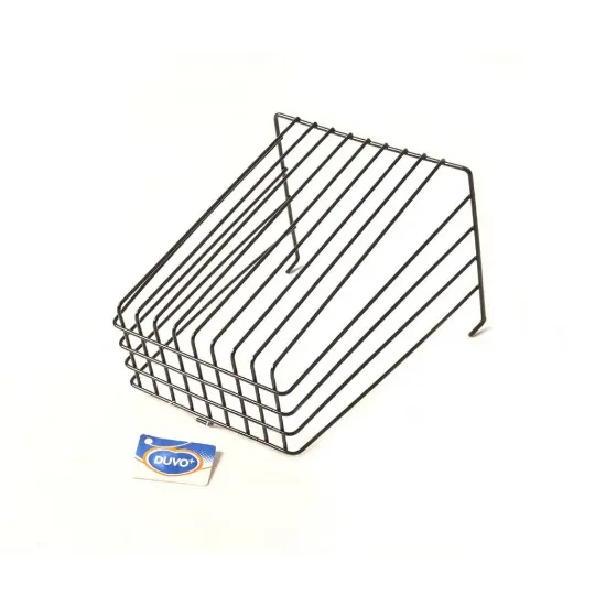 Снимка на Duvo Plus Salad Rack In Metal - Метална стойка за гризачи, за пълнене със сено и други лакомства 13x18x12 см.