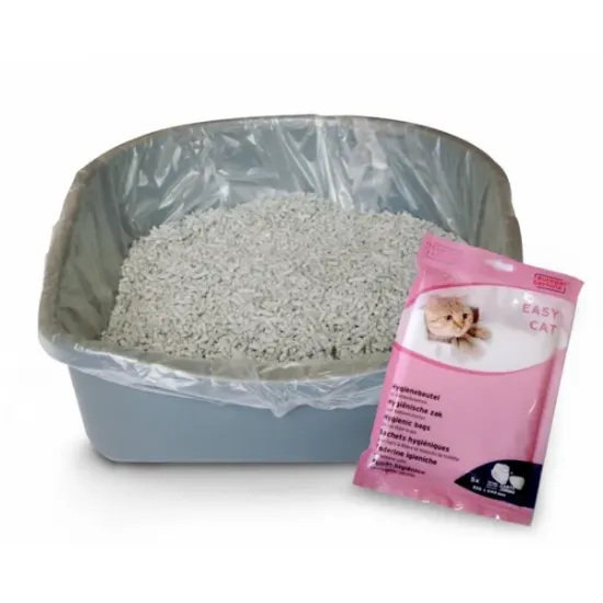 Снимка на Duvo Plus Easy Cat Litter Bags - Торбички за котешка тоалетна 5 броя - 55,5x69 см.