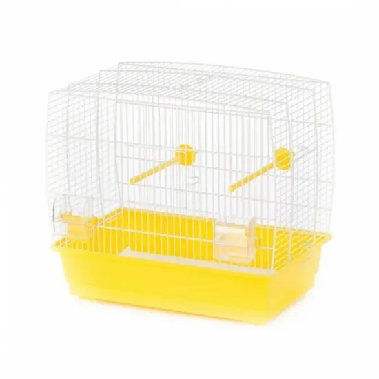 Снимка на Duvo Plus Cage Natalia 2 -Оборудвана метална клетка за птици 46 x 28 x 42см. жълта