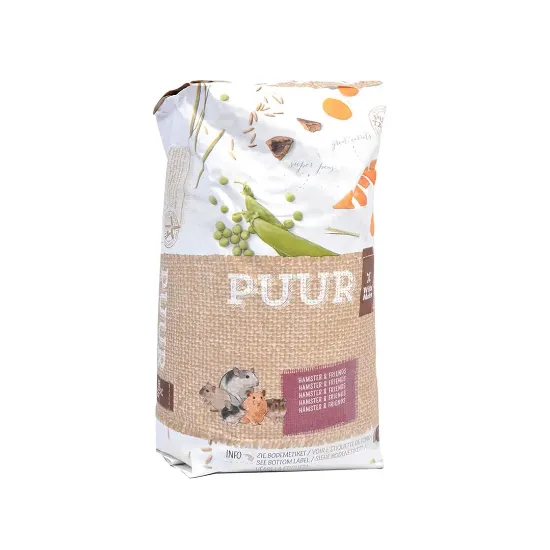 Снимка на Duvo Plus Witte Molen Puur Hamster& Friends - Пълноценна храна за хамстери с плодове, зеленчуци и ядки 8 кг.