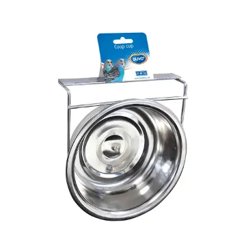 Показвай детайлите за Duvo Plus Coop Cup With Screw - Метална купа/хранилка за птици с кука и винт за лесно закачане 9.5 см. Снимка на Duvo Plus Coop Cup With Screw - Метална купа/хранилка за птици с кука и винт за лесно закачане 9.5 см.