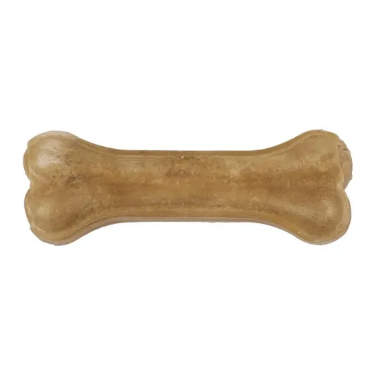 Снимка на Duvo Plus Bone Rawhide - Кучешко лакомство - кокал от телешка кожа, 2 броя х 26 см.