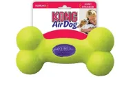 Снимка на Kong Air Squeaker Bone Medium - Забавна кучешка играчка с пискюл -гумен кокал за дъвчене , 15 см. 1