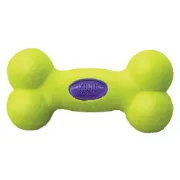 Снимка на Kong Air Squeaker Bone Medium - Забавна кучешка играчка с пискюл -гумен кокал за дъвчене , 15 см. 2
