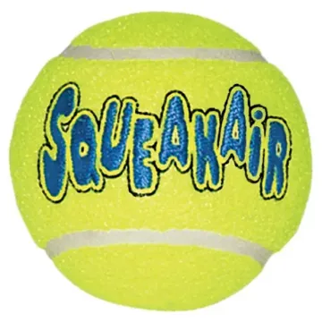 Показвай детайлите за Kong Squeaker Tennis Ball Large - Тенис топка за кучета с пискюл 8 см. 1 - MyPetShop.bg Снимка на Kong Squeaker Tennis Ball Large - Тенис топка за кучета с пискюл 8 см. 1