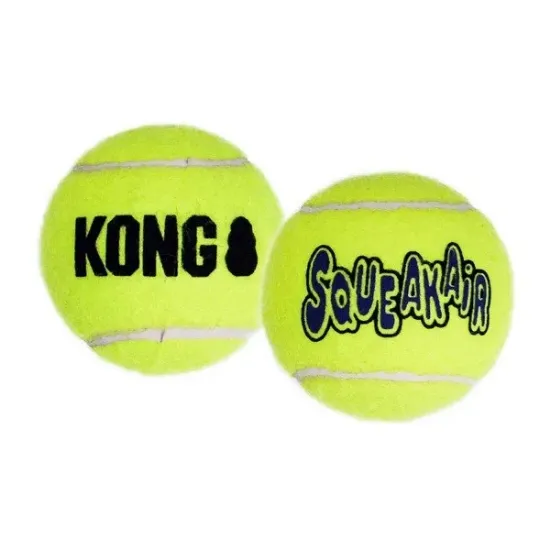 Снимка на Kong Squeaker Tennis Balls Large - Тенис топки за кучета с пискюл 8 см. 2 броя