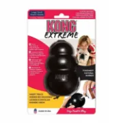 Снимка на Kong Extreme Small - Гумена кучешка играчка за дъвчене с място за поставяне на лакомство 7 см. черна 1