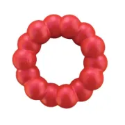 Снимка на Kong Dog Ring M/L - Кучешка играчка за дъвчене - гумен пръстен 10.5 см. червен 1