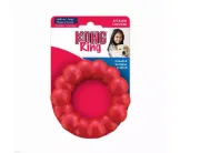 Снимка на Kong Dog Ring M/L - Кучешка играчка за дъвчене - гумен пръстен 10.5 см. червен 2