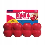 Снимка на Kong Goodie Ribbon Small - Забавна гумена кучешка играчка за дъвчене с място са поставяне на лакомства 1