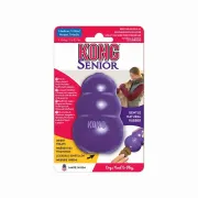 Снимка на Kong Small Senior - Забавна гумена играчка за кучета над 6г. с пространство за лакомства 7.3 см. 1