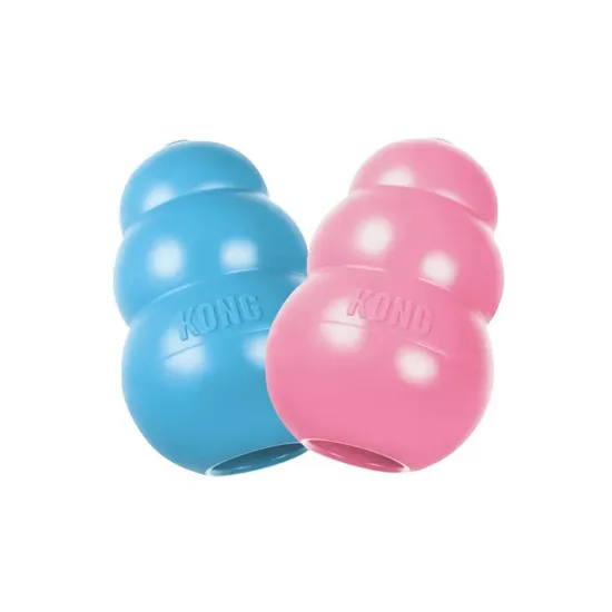 Снимка на Kong Activity for X-Small Puppy - Гумена играчка за дъвчене , за подрастващи кучета от дребни породи, успокояващ венците