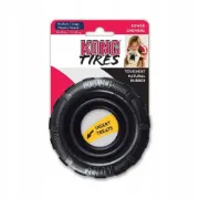 Снимка на Kong Tyres Small - Кучешка играчка за дъвчене от здрав мек каучук 8.9 см. черна 1