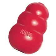 Снимка на Kong Classic XL - Забавна премиум гумена играчка за дъвчене за кучета от едри породи с пространство за лакомства, 13 см. 1