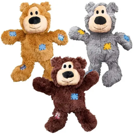 Снимка на Kong Wild Knots Bears XSmall - Забавна кучешка играчка - плюшен мечок