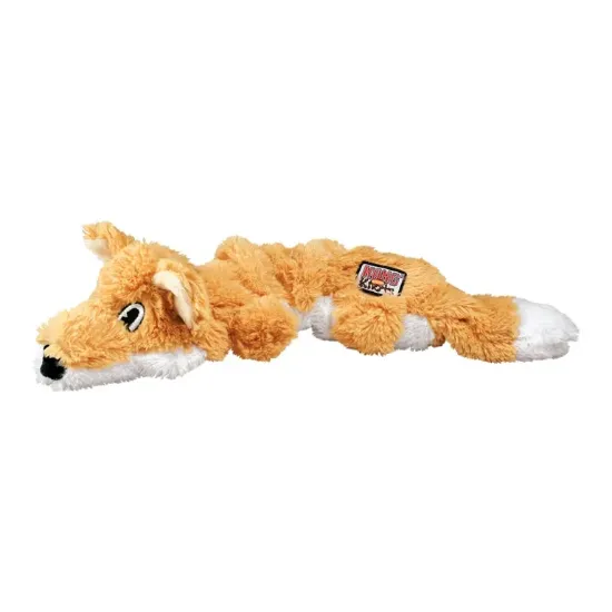 Снимка на Kong Scrunch Knots Fox Мedium/Large - Забавна кучешка играчка - плюшена лисица