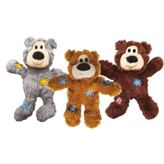 Снимка на Kong Scrunch Knots Fox XL - Забавна кучешка играчка - плюшен мечок 30 см.