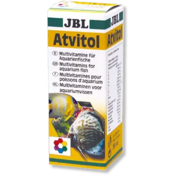 Показвай детайлите за JBL Atvitol - Емулсия от мултивитамини с основни аминокиселини - 50 мл. 1 - MyPetShop.bg Снимка на JBL Atvitol - Емулсия от мултивитамини с основни аминокиселини - 50 мл. 1