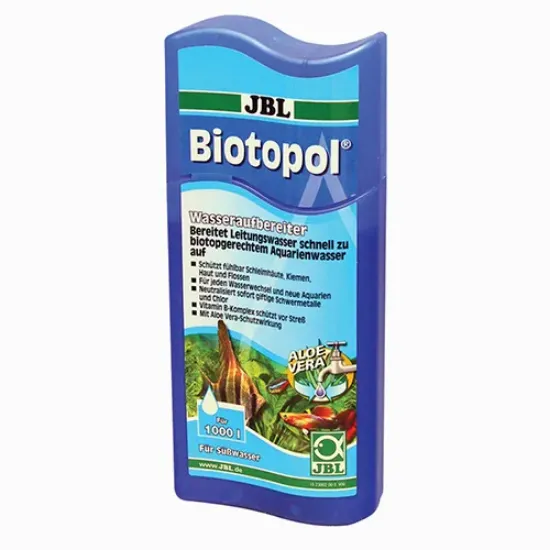 Снимка на JBL Biotopol - Препарат за стабилизиране и поддръжка на водата на сладководни аквариуми 500 мл.