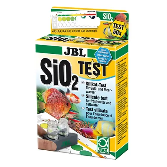 Снимка на JBL PROAQUATEST SiO2 Silikat REFILL - Пълнител за тест SIO2 нивото на силикати във водата