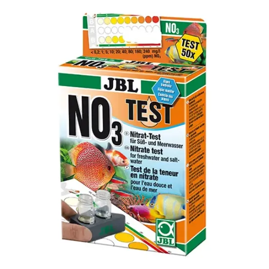 Снимка на JBL TestSet NO3 - Tест за измерване нивото на нитрати във водата , 50 измервания