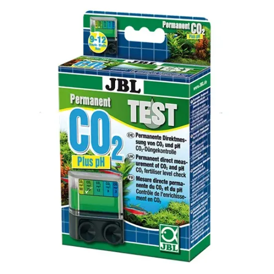 Снимка на JBL Test-Set CO2/pH-Permanent – Дълготраен тест за измерване въглеродния диоксид и pH-то на водата